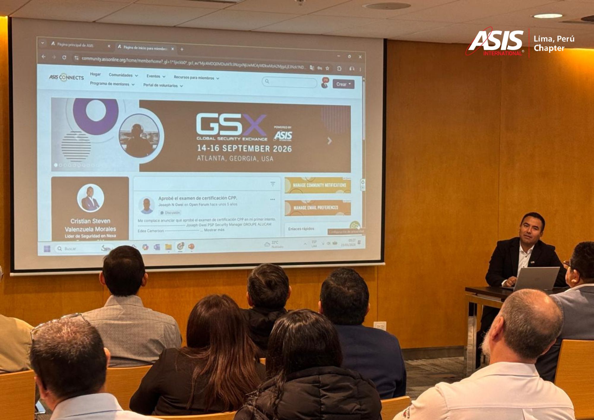 ENCUENTRO PRESENCIAL Y SESIÓN DE ONBOARDING ASIS PERÚ ENCUENTRO PRESENCIAL Y SESIÓN DE ONBOARDING ASIS PERÚ