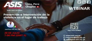 Webinar: Prevención e Intervención de la violencia en el lugar de trabajo